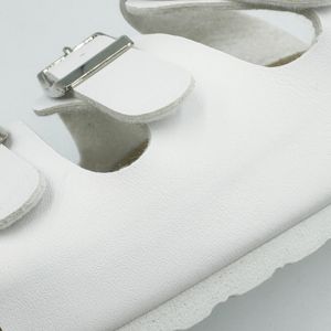 Mode bout ouvert <span class=keywords><strong>semelle</strong></span> en liège <span class=keywords><strong>anti</strong></span>-dérapant femmes pantoufles trois ceinture chaussures personnalisées été chaussures décontractées pour femmes plat toboggan sandales - Product Image 6