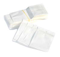 14cm * 20cm Perle Blanc Opp Sac Paquet Plusieurs Tailles en Stock Téléphone Cas Autres Marchandises Emballage Paquet Sac