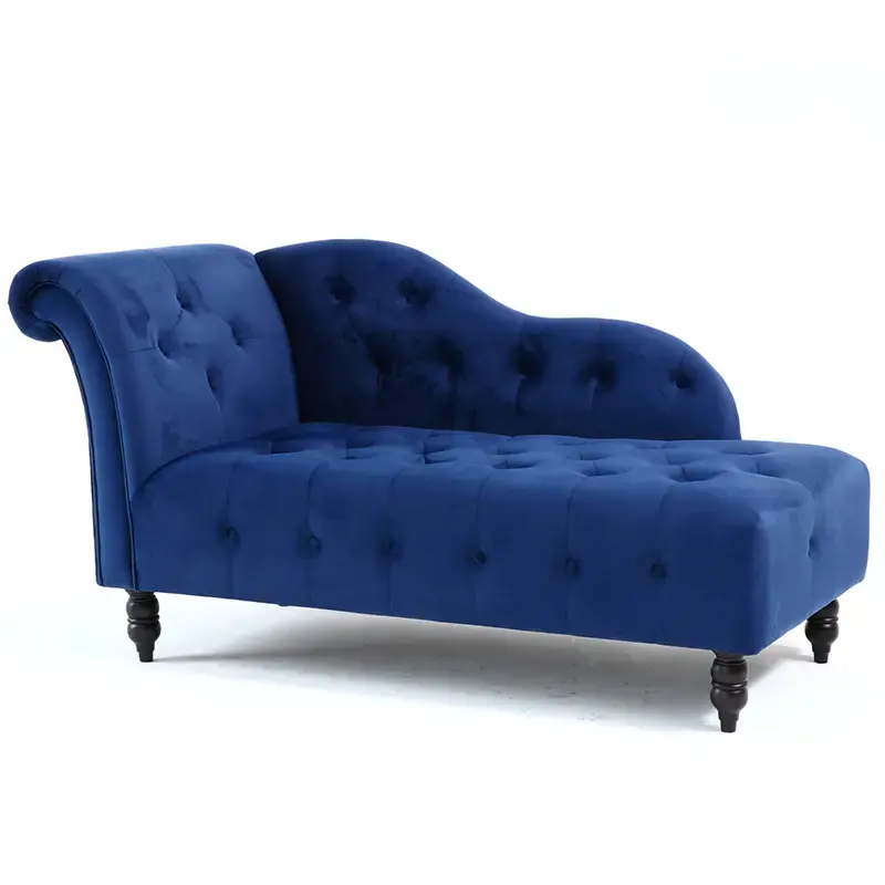 TUNUO Hot Sales Modern Styles Velvet Fabric Tufted Lounge Comfortable Living Room Sofa
