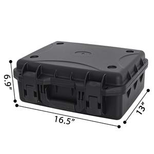 Échantillon gratuit Sac de rangement pour accessoires électroniques imperméable Sac de voyage portable pour appareils électroniques Organisateur à deux couches Sac pour câbles électroniques - Product Image 2