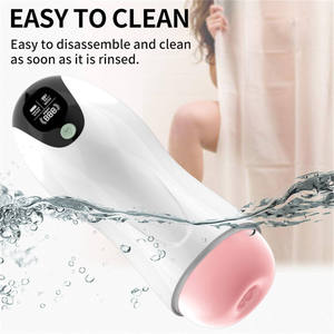 Masturbador masculino vibrador automático, Copa Real, vagina de bolsillo, pene, Stroker, máquina de sexo Oral, juguetes para hombres y adultos - Product Image 5