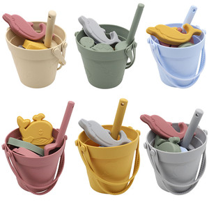 Wholesale Quality Silicone Beach Toys <b>for</b> Summer <b>Kids</b> Including a Fun Bucket <b>for</b> Beach & <b>Sand</b> Play in the Sun - Product Image 5