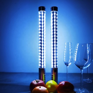 Nouveau 45CM Alliage D'aluminium Clignotant Glow Wine Stick Led Bouteille Service Sparklers Bouteille Topper Led Strobe Baton Lumière Bouchon De <span class=keywords><strong>Vin</strong></span> - Product Image 1