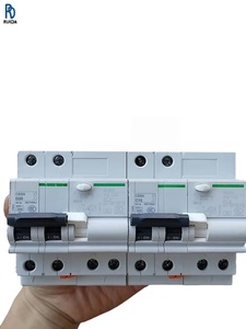 Disjoncteur iC65N D20 C16 RCBO bipolaire courbe D/C 20A 16A avec protection contre les fuites à la terre Vigi C65 ELE MCB - Product Image 1