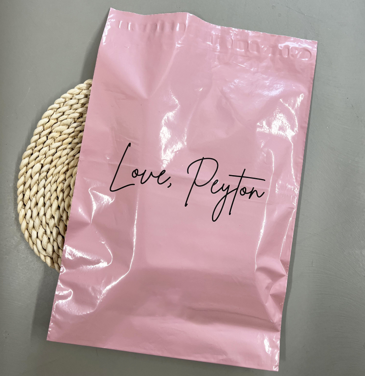 Экологичные биоразлагаемые полиэтиленовые пакеты для доставки одежды, оптовая продажа, печать логотипа на заказ, экспресс-посылки, сумки для доставки