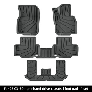 Tapis de sol de voiture personnalisés écologiques à texture diamantée, antidérapants, avec rainures profondes en caoutchouc pour <span class=keywords><strong>Honda</strong></span> <span class=keywords><strong>HR</strong></span>-<span class=keywords><strong>V</strong></span> et <span class=keywords><strong>Honda</strong></span> ZR-<span class=keywords><strong>V</strong></span> 2023 - Product Image 6