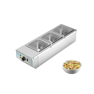 Manufacturer Chocolate Stove bain marie food warmer stainless steel Commercial electric bain marie