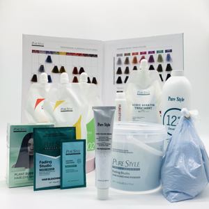 PureStyle America Hot Sale Organic <span class=keywords><strong>Hair</strong></span> <span class=keywords><strong>Color</strong></span> Creme Profissional 47 Popular Baixa Amônia Argan Oil Tintura de cabelo permanente em estoque - Product Image 1