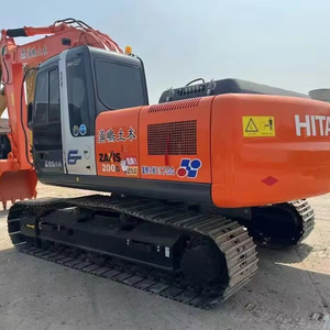 Excavatrice d'occasion Hitachi ZX200 ZX200G, 20 tonnes, d'origine japonaise, équipement hydraulique, moteur, brise-roche, certifiée CE - Product Image 1
