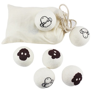New Zealand wool durable 7cm can be used as a logo, felt dryer, <b>ball</b>, laundry dryer, and cotton bag packaging for <b>washing</b> - Product Image 5
