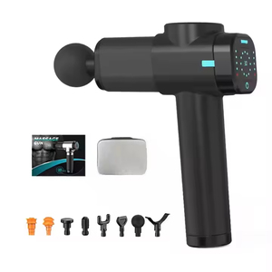Mini appareil portable avec 8 accessoires pour le dos, les épaules, la colonne <span class=keywords><strong>lombaire</strong></span>, la physiothérapie, le soulagement de la douleur, <span class=keywords><strong>pistolet</strong></span> de <span class=keywords><strong>massage</strong></span> sans fil professionnel - Product Image 6