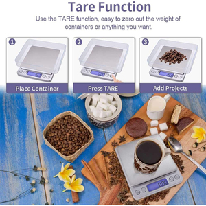 Beeman Cân Điện Tử Kỹ Thuật Số Cân Thực Phẩm Nhà Bếp Thâm Quyến 0.001G - Product Image 5