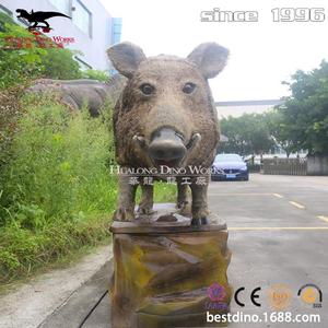 Animatronic-Animal cerdo de tamaño real, modelo de decoración de granja - Product Image 5