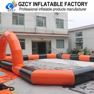 Piste de course gonflable personnalisée en PVC Oxford pour karting et quad - Installation facile - Jeux de plein air stimulants - Product Image 5