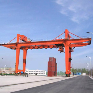 40t 50t Đường sắt gắn giàn cần cẩu container cho <span class=keywords><strong>20ft</strong></span> 40ft cần cẩu container để sử dụng tại cổng thiết bị đầu cuối giá hiệu quả cao - Product Image 5