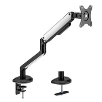 Meilleur support de moniteur Vesa pour ordinateur de jeu, bras de moniteur unique, pour support de bureau, support de moniteur de base, LDT63-C012G
