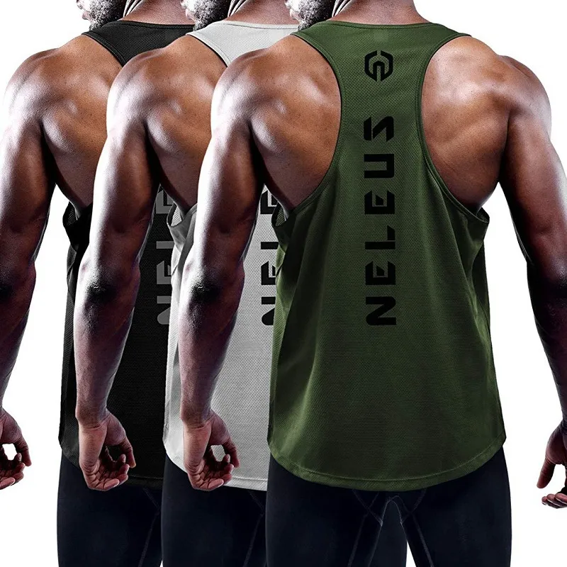 mens tank top fitness muscle cotton sleeveless cuff off tank tops men workout undershirt t shirt gym stringer tops fitness wear