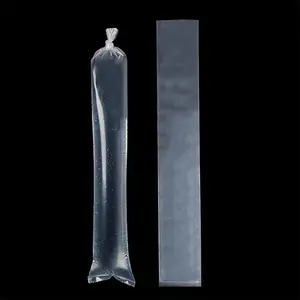 Factory Heavy Duty Long Lay Flat Open Clear 3 x 30 Blueprint Storage Poster Tube Sleeves Plastic Poly Bags for Large Narrow Item