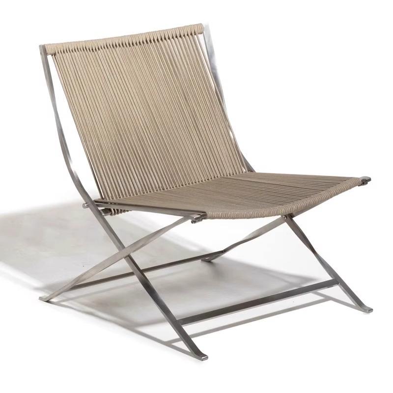 Sillón (trenza de cuerda de acero inoxidable)