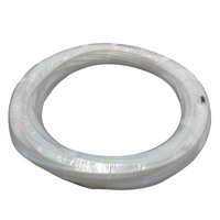 Tube en PTFE vierge de qualité industrielle, résistant aux hautes températures, pour applications laboratoires et médicales, échantillon gratuit fourni.
