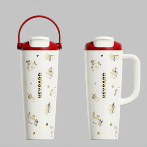 Gobelet isotherme personnalisé <span class=keywords><strong>de</strong></span> 40 oz et 30 oz avec poignée, tasse en métal à double paroi en acier inoxydable, pour les voyages, le camping et le café - Product Image 5