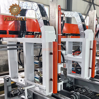 Scierie verticale automatique à bande hydraulique avec chariot porte-bûches, moteur 380V 10KW