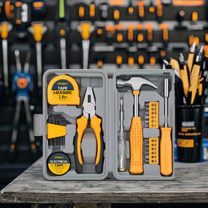 Petits outils compacts de <span class=keywords><strong>réparation</strong></span> à main réparations d'amélioration de la <span class=keywords><strong>maison</strong></span> dans une boîte à outils portable trousse à outils de bricolage de base OEM ODM - Product Image 5