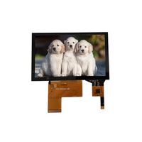 Écran LCD tactile capacitif IPS 5 pouces 800x480 850 nit RGB haute luminosité avec CTP ST7265A pour utilisation en extérieur/industrielle