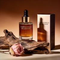 Flacon compte-gouttes de luxe personnalisé pour huile capillaire, mini, 20ml, 30ml, 40ml, 50ml, 100ml, pour parfum et huiles essentielles, avec boîte de présentation