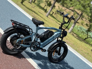 Vélo Électrique Tout-Terrain EU Super V8 60V/72V 1000 2000 à Double Batterie - Product Image 4