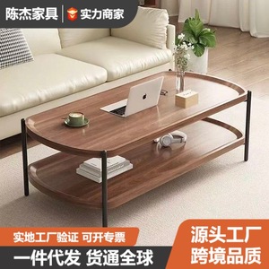 Bona Gold Square Rectangular <b>Coffee</b> <b>Table</b> Wood 30mm Storage Living Room Home Office Small Apartment <b>Table</b> - Product Image 3