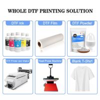 Encre DTF stable pour impression continue, encre pigmentée non-colante, 1000 ml, compatible avec l'imprimante textile DTF I3200 XP600
