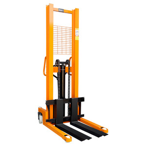 Horquillas ajustables 1 tonelada <span class=keywords><strong>2</strong></span> toneladas Manual Carretilla elevadora Apilador Tipo hidráulico - Product Image 4