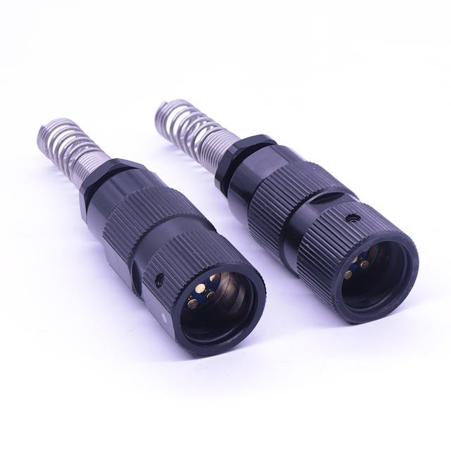 U228 B328 U229 B329 5 6 Pin Male Female Socket and Plug with Spring Connector Audio Circular Connectors