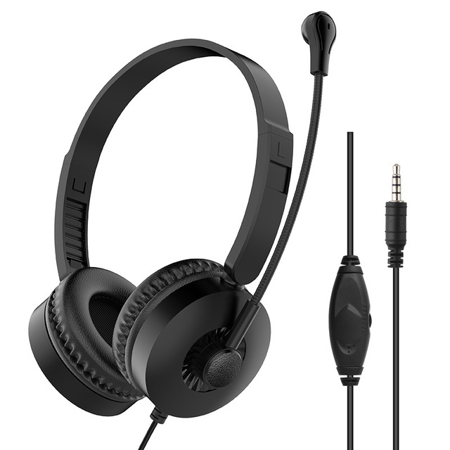Top Selling Wired Stereo Call Center Headset Noise Cancelling Headphones With USB Microphone Telephone Headsets for Computer