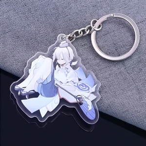 Llavero de <span class=keywords><strong>Anime</strong></span> Personalizado con Impresión Tipográfica en Acrílico, con Dijes Lenticulares, Impermeable y Ligero - Product Image 3