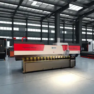 RONGWIN New Double-Sided CNC V-Cutting Grooving Machine with Hydraulic System Featuring Pump Bearing Motor PLC & Gear-for Sale