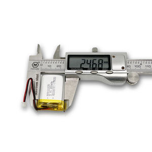 แบตเตอรี่ลิเธียมไอออน 102535 750mAh 3.7V  โรงงานผลิตแบตเตอรี่โพลิเมอร์ลิโพแบบชาร์จได้ ความจุสูง ตามสั่ง - Product Image 3