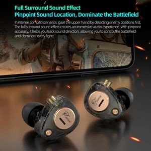 Audífonos Intrauditivos KZ Taurus HiFi, Audífonos Estéreo con Cable, Aislamiento de Ruido Personalizado, Auriculares Deportivos Universales con Conector de 3.5mm - Product Image 6