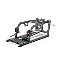 Equipo Multifuncional Comercial para Gimnasio: Rack de Sentadillas y Entrenador de Espalda con Estructura Metálica para Piernas y Espalda