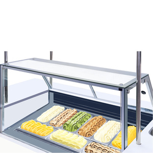 Chariot <span class=keywords><strong>de</strong></span> crème glacée Mobile, personnalisation d'usine, pour crème glacée, en solde, - Product Image 4
