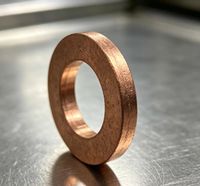 Durable Copper Washer, Forged From Pure Copper, Long-lasting, Cost-effective