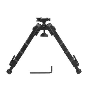 Trépied tactique de chasse Tacticraft en alliage d'aluminium avec port de conversion réglable, montage de lunette de 6 à 9 pouces - Product Image 5