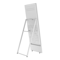 Support de sol d'affichage de publicité numérique debout pliant Portable mur vidéo LED LCD personnalisé avec Menu numérique pour Restaurant
