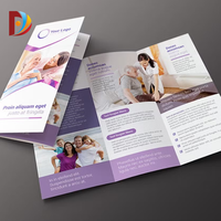 Service d'impression de brochures, dépliants A5, prospectus, conception personnalisée, logo, plastification, papier offset, livraison par coursier