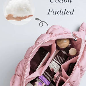 Mode Vente Chaude <span class=keywords><strong>Bébé</strong></span> Rose Matelassé Cosmétique Sac Mignon <span class=keywords><strong>Trousse</strong></span> <span class=keywords><strong>De</strong></span> Maquillage Organisateur Puffer Maquillage Pochette Voyage <span class=keywords><strong>Trousse</strong></span> <span class=keywords><strong>De</strong></span> <span class=keywords><strong>Toilette</strong></span> pour <span class=keywords><strong>Fille</strong></span> - Product Image 3