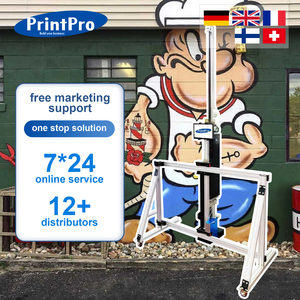 Printpro 2024 3D UV เครื่องพิมพ์ผนังอัตโนมัติสำหรับโฆษณาเครื่องพ่นสีอิงค์เจ็ท - Product Image 1