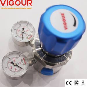 Collecteur à haut débit SS316L, conception à six ports, haute pression 300 bar, régulateur de gaz argon, hélium, <span class=keywords><strong>propane</strong></span> à une seule étape pour GPL - Product Image 5