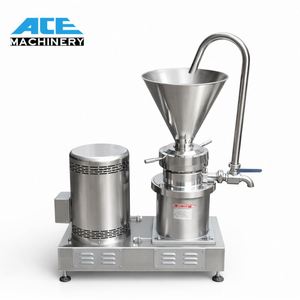 Máquina de Acero Inoxidable de Alta Eficiencia para Moler Mantequilla de Maní, Pasta de Hueso, Chile, Sésamo y Almendras con Agua - Product Image 6