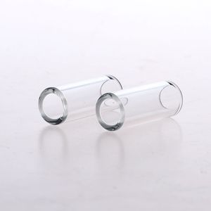 Embouts en verre en spirale pour tubes, diamètre 7-12*30mm, embout droit pour tube à cigarettes, accessoires pour papier à rouler, supporte le logo personnalisé - Product Image 1